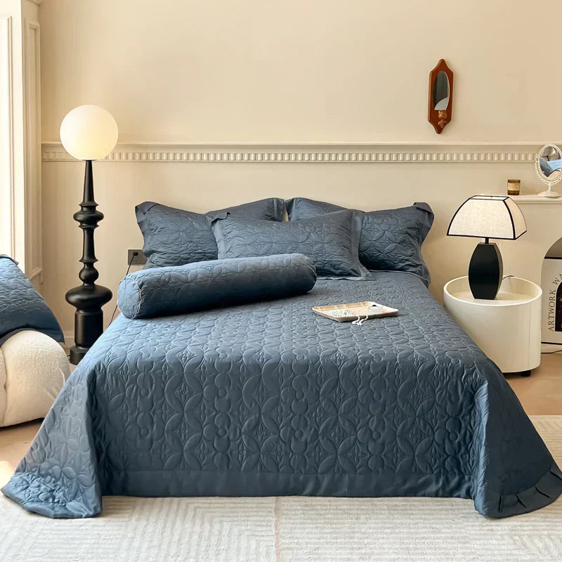 DecorBites™ Eucalyptus Fiber Bedspread for a Cooling, Silky Bed Experience