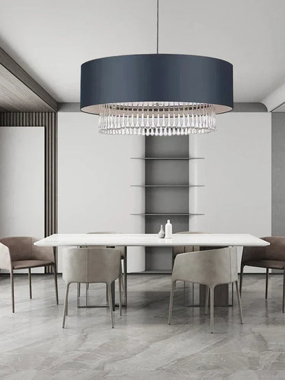 DecorBites™ Crystal Pendant Chandelier with LED Lighting
