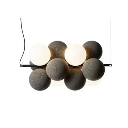DecorBites™ Abstracta Pendant Lamp: Stylish Designer Fabric Chandelier for Home, Office, and Dining Space