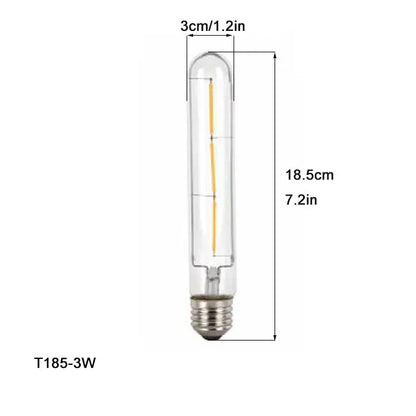DecorBites™ LED Filament Tubular Edison Bulb 6000K T10 T185 T225 T30 T300 4W 6W 8W