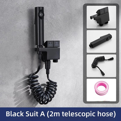 DecorBites™ Copper Bidet Spray Gun Set for Hygienic Bathroom Cleaning