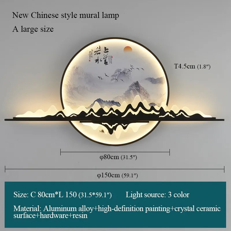 ™ Landscape LED Wall Picture Light for Home Living Bedroom Study