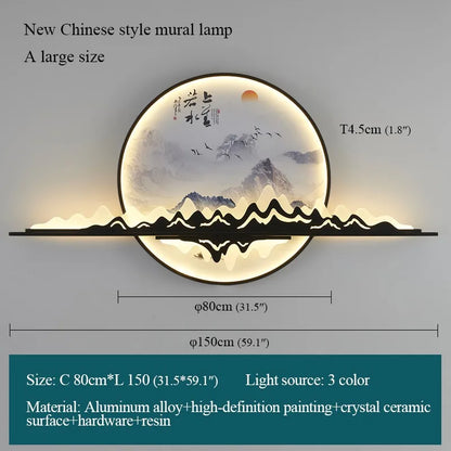 ™ Landscape LED Wall Picture Light for Home Living Bedroom Study