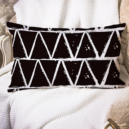 DecorBites™ Geometric Wave Line Waist Pillowcase Set
