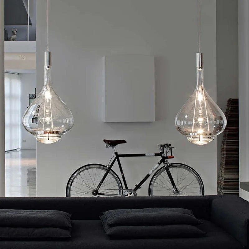 DecorBites™ LED Glass Pendant Chandelier Ceiling Lamp - Italy Design