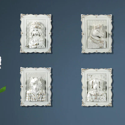 DecorBites™ Earl Cat Resin Pendant Wall Decoration Frame for a Whimsical Touch.