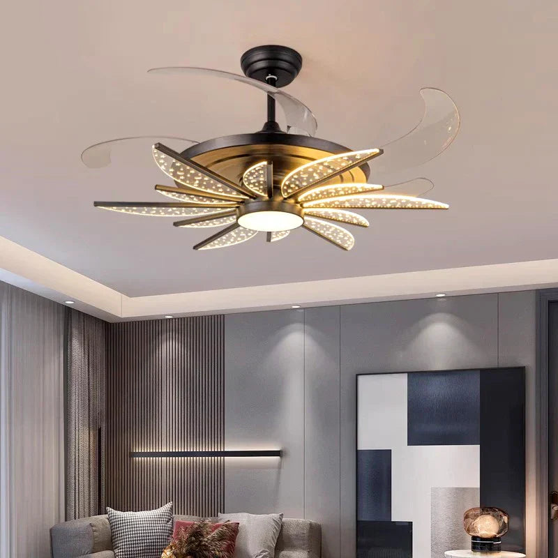 ™ Kids Bedroom Ceiling Fan with Remote Control and LED Light