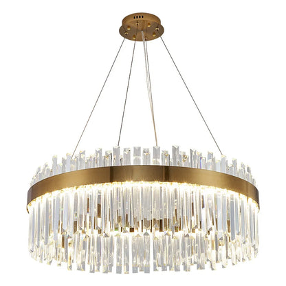 DecorBites™ Crystal Ceiling Pendant Light for Living Dining Room Chandelier Home Decor