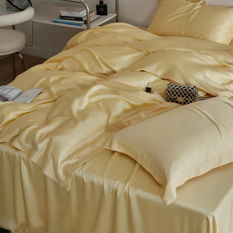 DecorBites™ Eucalyptus Lyocell Luxury Bedding Set with Cooling Properties
