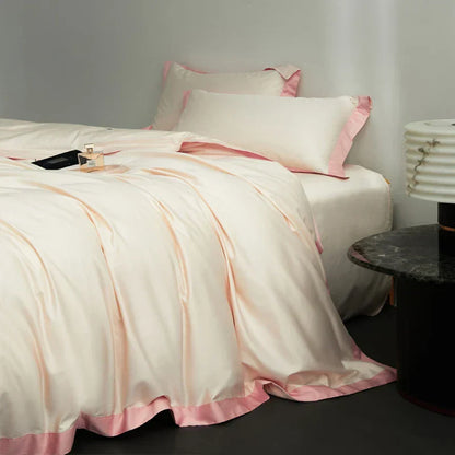 DecorBites™ Egyptian Cotton Hotel Style Bedding Set 1000TC Queen King Duvet Cover Sheet Pillowcases