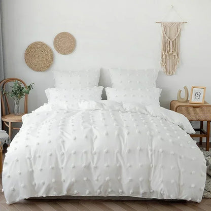 DecorBites™ Furball King Size Quilt Cover Set - High Quality Queen 200x200 Double Bedding