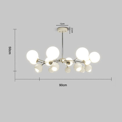 DecorBites™ French Cream Living Room Pendant Lamp Magic Bean Restaurant Bauhaus Medieval Bedroom