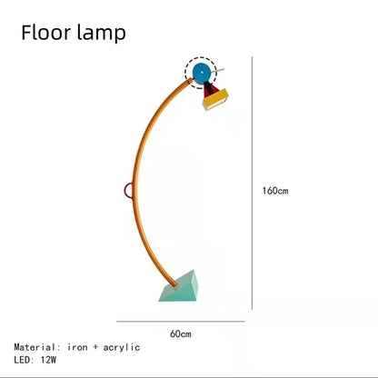 DecorBites™ Kids LED Cartoon Floor Lamp: Creative Decor Lighting for Children's Room