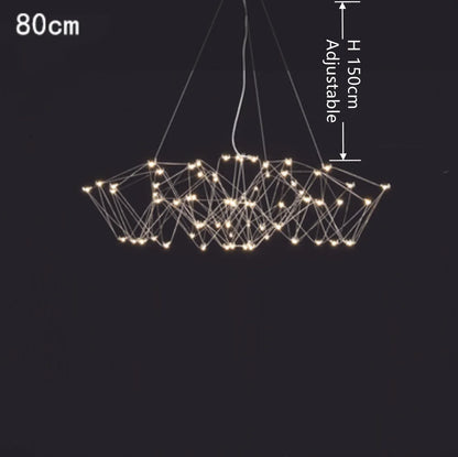 DecorBites™ Cube Light: Modern Creative LED Pendant Lamp for Living Room and Restaurant