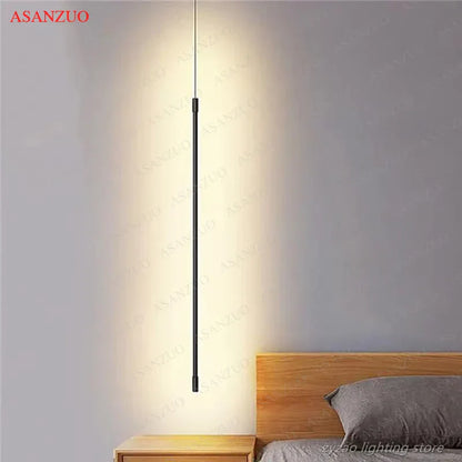DecorBites™ LED Pendant Light: Adjustable Line Strip Hanging Lamp for Modern Home Decor