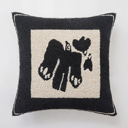 DecorBites™ Geometric Line Art Cushion Cover for Home Sofa Bed
