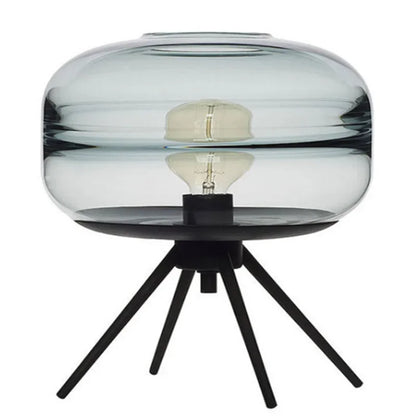 DecorBites™ Glass & Metal Nordic Sofa Desk Lamp for Postmodern Bedroom & Living Room