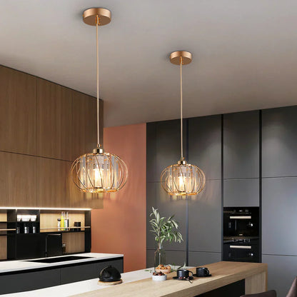 DecorBites™ Crystal Chandelier Lantern Pendant Light Fixture for Modern Home Décor