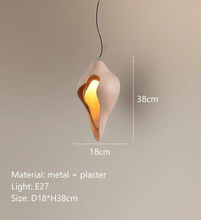 DecorBites™ Conch Chandelier: Creative Design Pendant Light for Restaurant, Bar, Bedroom Decor