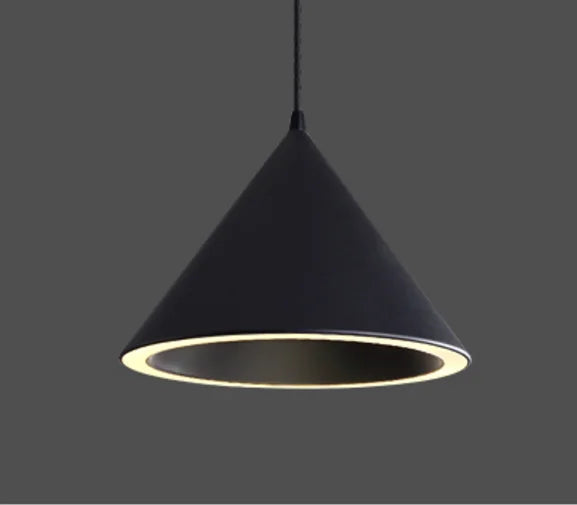 DecorBites™ Cone Shape Ceiling Pendant: Three Lighting Methods, Hanging Led Light