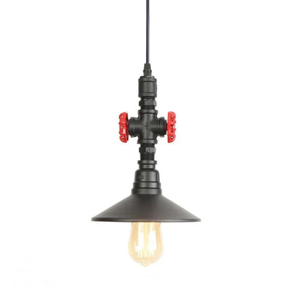 DecorBites™ Industrial Retro Loft Pipe Iron Pendant Lamp for Dining Bar Restaurant Club