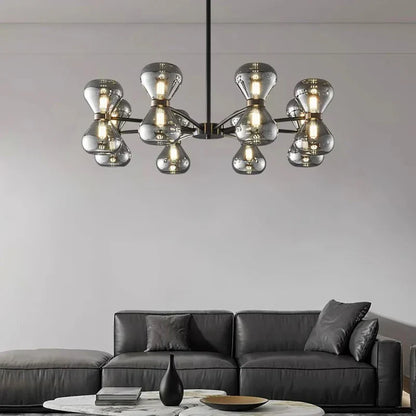 DecorBites™ LED Pendant Chandelier for Indoor Lighting and Living Room Decor