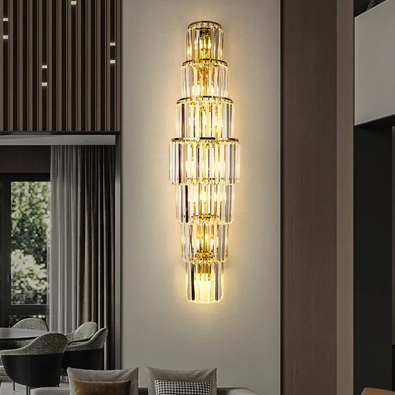 DecorBites™ Crystal Nordic Wall Lamp Modern Luxury Home Decor Wall Sconce