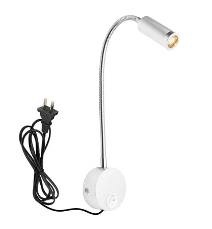 DecorBites™ Bronze Gooseneck LED Wall Lamp Bedroom Bedside Sconce Spot Lighting