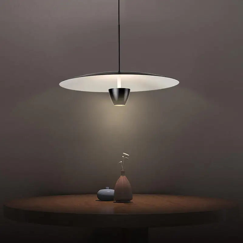 DecorBites™ Black LED Hanging Light: Italian Nordic Minimalist Ceiling Pendant Lamp