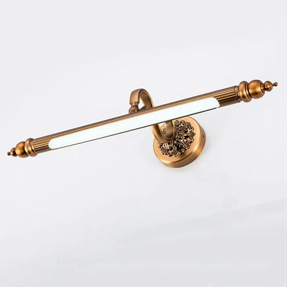 DecorBites™ Antique Golden Europe Bronze Mirror Lamp LED 8W 51cm Bedroom Wall Light