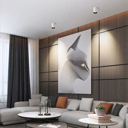 DecorBites™ 7W Matte Aluminum Ceiling Downlight for Bedroom Corridor