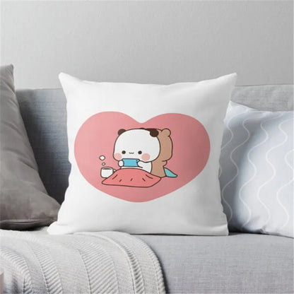 DecorBites™ Cartoon Animal Printed Pillowcase - Cute & Cozy Sofa Cushion Cover