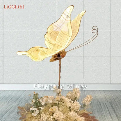 DecorBites™ LED Butterfly Wing Lace Hanging Lamps for Romantic Decoration and Party Lights