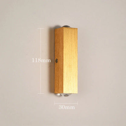 DecorBites™ Brushed Gold Up Down Wall Lamp for Luxury Home Decor