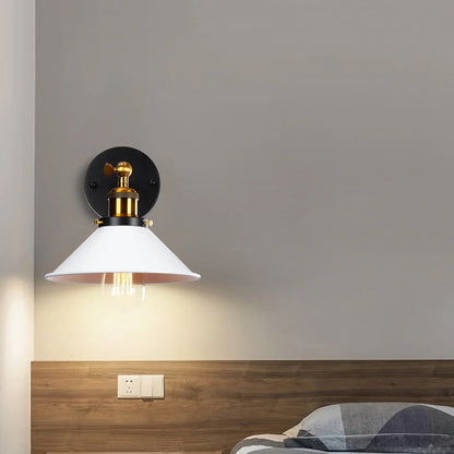 DecorBites™ Industrial Retro Loft Wall Sconce E27 Bedside Lights Fixtures for Living Room