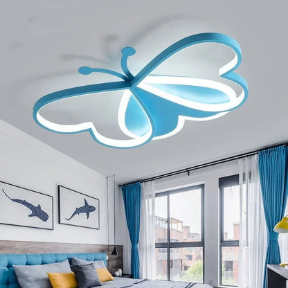 DecorBites™ Butterfly Ceiling Light: Modern LED Fixture for Living Room, Bedroom, Study, Nursery