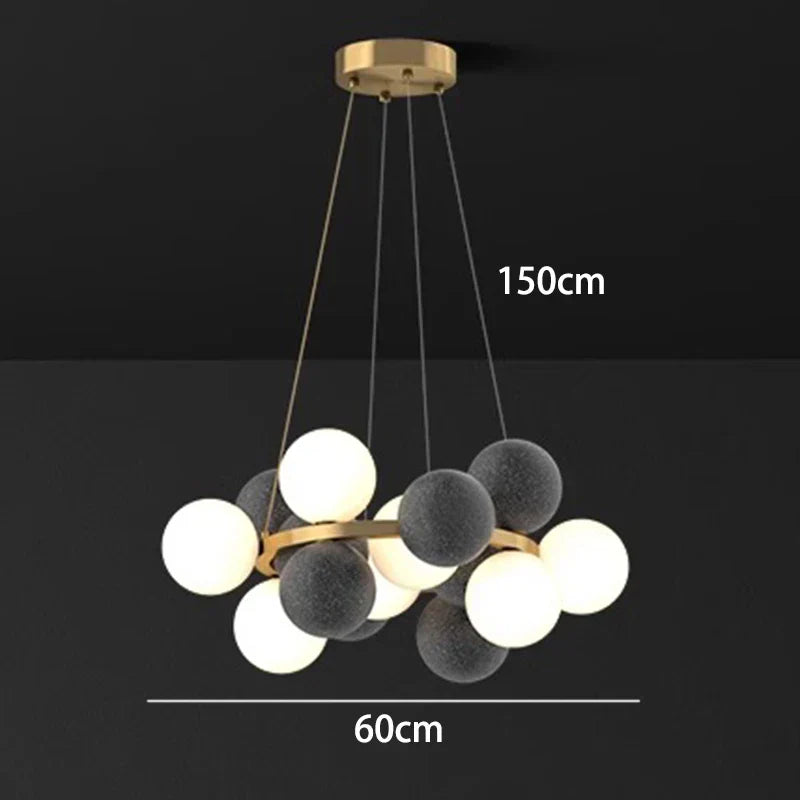 DecorBites™ LED Pendant Chandeliers for Modern Home Decor, Indoor Living Room Dining Room Lighting