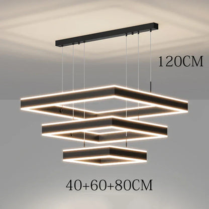 DecorBites™ LED Chandeliers Pendant Light Lamps for Living & Dining Room