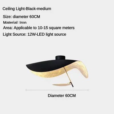 ™ LED Flying Saucer Chandelier - Modern Ceiling Light for Living Room & Bar