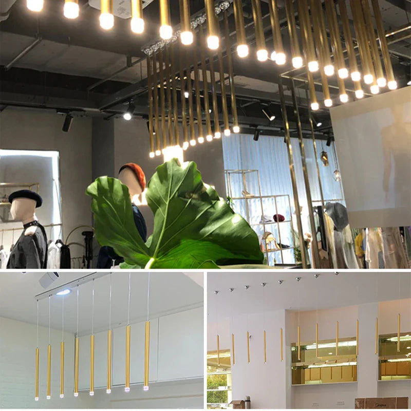 DecorBites™ LED Chandelier: Modern, Stylish Lighting for Restaurants, Bars, Hotels, and Malls
