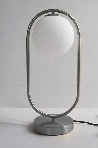 DecorBites™ Glass Ball LED Desk Lamp Nordic Design for Bedroom Living Room Reading
