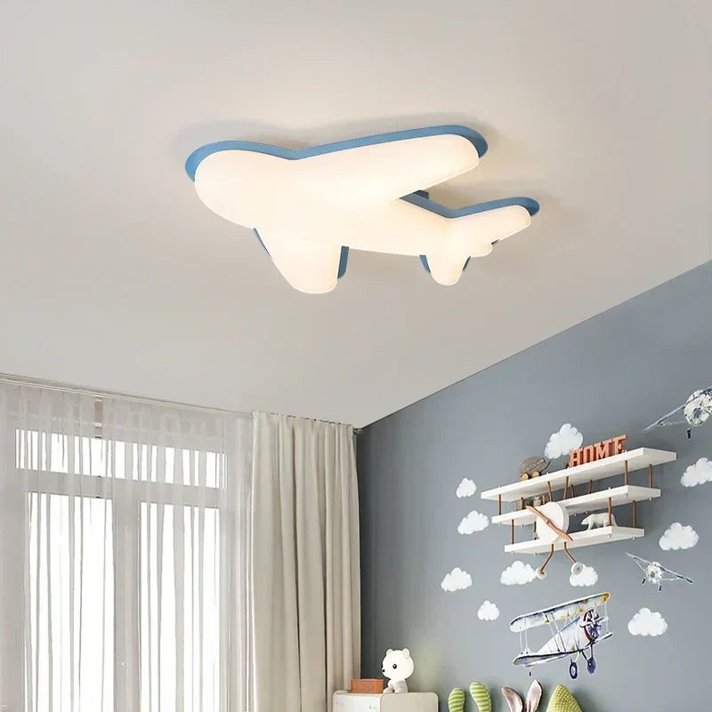 DecorBites™ Airplane Ceiling Chandelier LED Light for Children's Room Decor