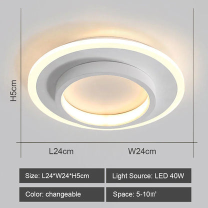DecorBites™ LED Ceiling Light for Modern Living Room Bedroom Lighting