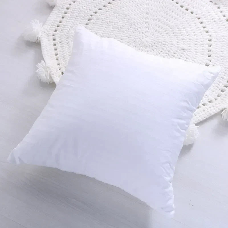 DecorBites™ Bohemian Chenille Pillowcase Geometric Pattern Tufted Tassel Sofa Cushions