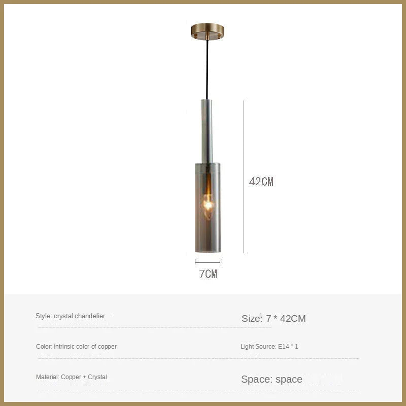 DecorBites™ Crystal LED Pendant Lights for Home Decor Lighting
