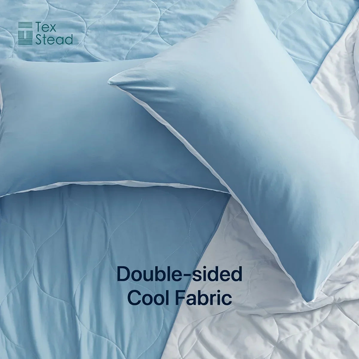 DecorBites™ Cooling Comforter: Reversible All Season Down Alternative Duvet - Ideal for Hot Sleepers
