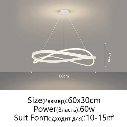 DecorBites™ Light Luxury Pendant Ceiling Lamp for Living Room Bedroom Decor