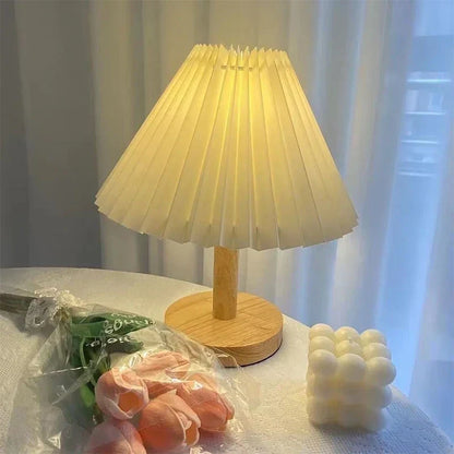 DecorBites™ LED Retro Table Lamp USB Plug Desk Night Light for Interior Lighting