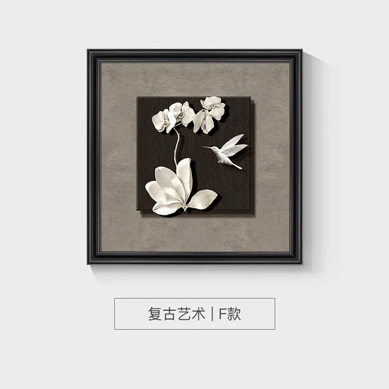 DecorBites™ Animal Wall Decor Frame Set Art Painting Poster Room Aesthetic Decoration