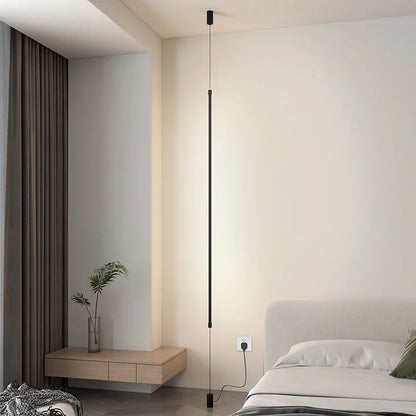 DecorBites™ Black 120cm LED Floor Lamp Modern Home Lighting for Living Room Bedroom Dining